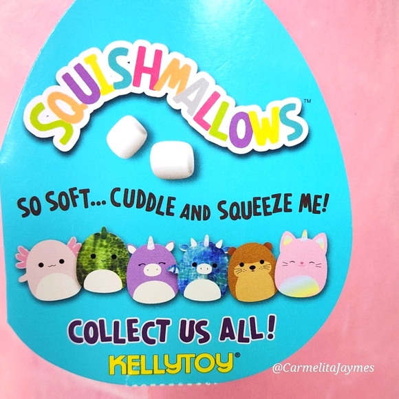 SABRINA 🦄 Light Pink Rainbow Caticorn 2019 Original Squishmallow ☆》NWT《☆ - Picture 2 of 8